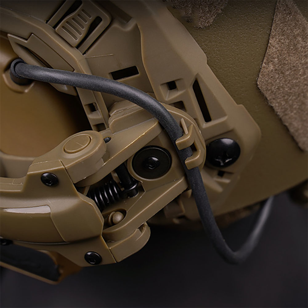 Tactical HelmetAdapter Bow Rail Headphone Accessories for Team Wendy for OPS Core ARC for COMTAC3 Headset