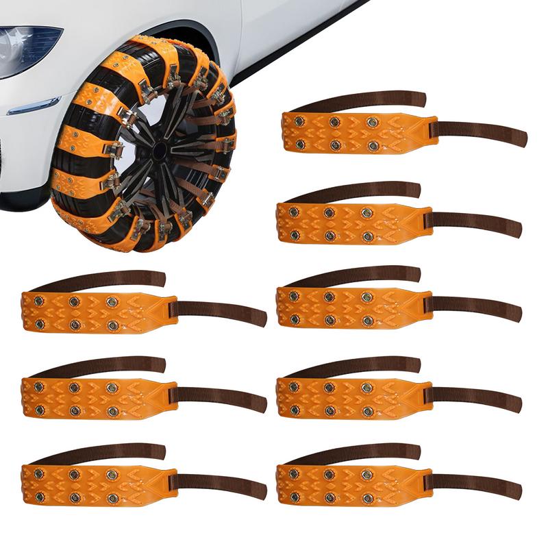 Cables For Straps Anti-Slip Ice Recovery Strap Survival Tools Universal Car Snow Chains Tire Traction