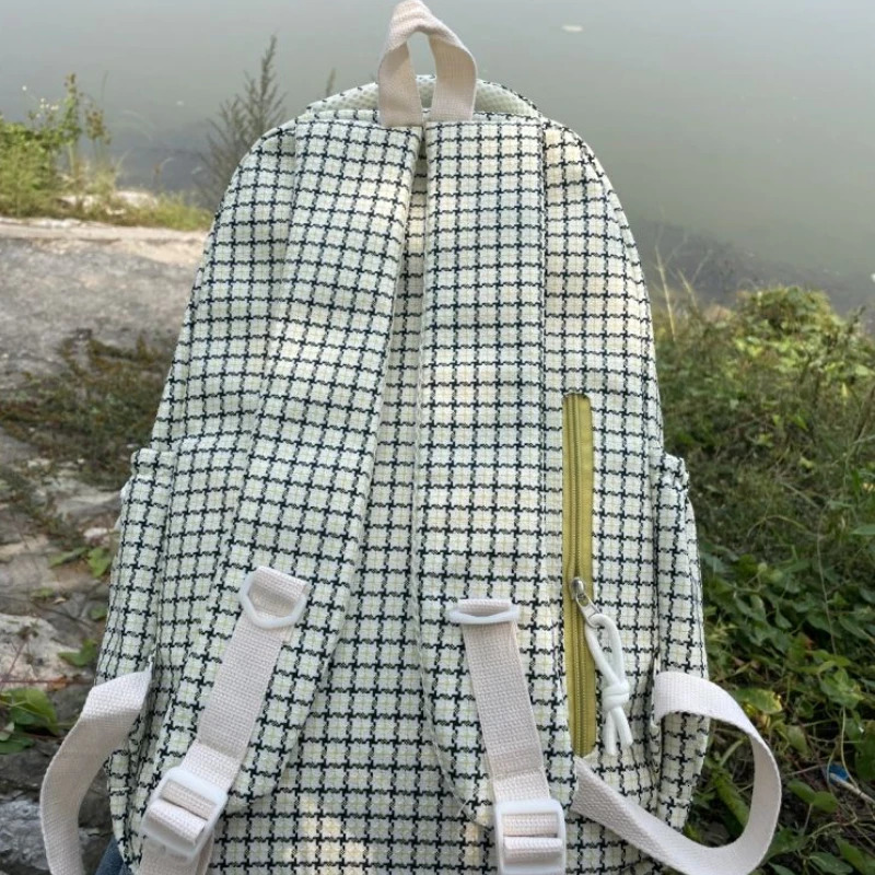 Cartoon Cat Kawaii Cute Star Tablet Backpack Female Y2k Aesthetic Harajuku School Backpack Retro High Capacity Student Backpack 241111