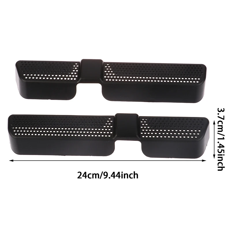 2pcs for SEAT Ateca Tarraco Koraq Kodiaq Under Front Seat Rear Footwell Air Duct Outlet Vent Grille Cover