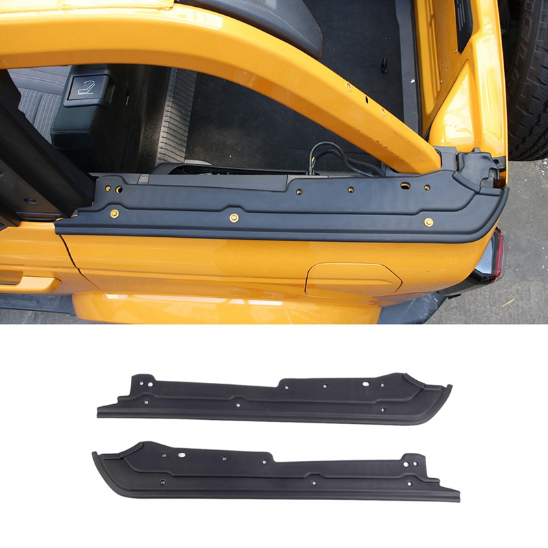 For Ford Bronco 2021 2022 2023 2024 4 Door Car Rear Body Tub Rail Protector Armor Cargo Shelf Side Cover Replacement Accessories