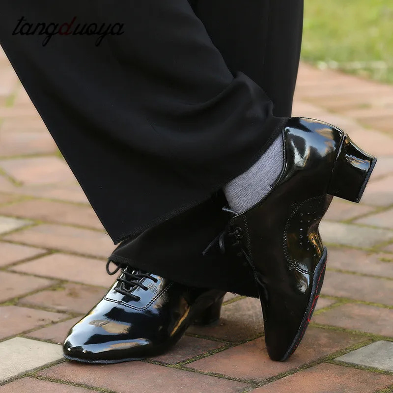 mens Latin dance shoes ballroom tango mens Latin dance shoes mens childrens dance shoes jazz 3.5cm high heels size 24-45 241111