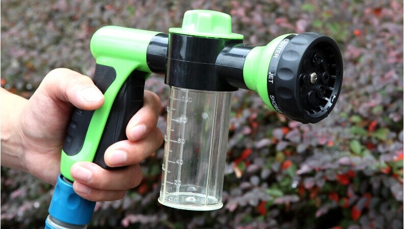 ABS Pet Shower Water Gun Foam Water Gun 8 In 1 With 10 Meter Water Pipe For Puppy Spray Dog Cleaning Pup Jet Dog Wash