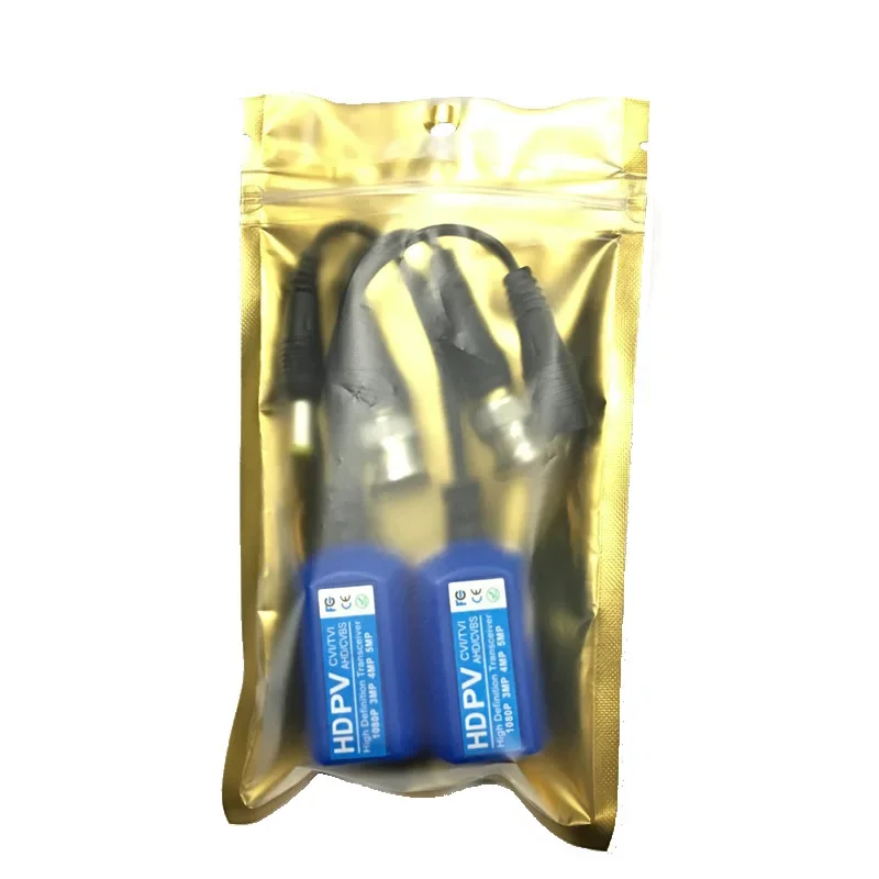 For 2MP 3MP 4MP Anpwoo 215PV 200M Range For HD CVI/AHD/TVI Twisted BNC CCTV Passive Transceivers Cat5 CCTV UTP Video Balun IPC