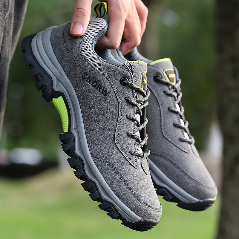Hiking Shoes For Men Outdoor Mountain Boots Non-Slip Climbing Shoes Trekking Walking Hunting Tactical Sneakers Rubber Boots 428