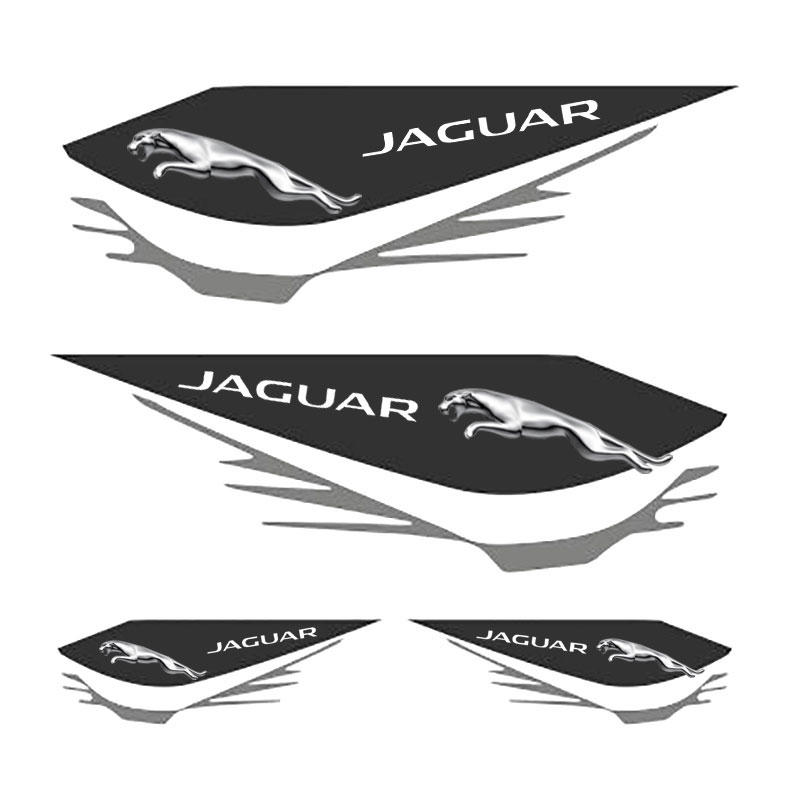 For Jaguar series XE XF XJL EPACE F PACE F-TYPE Car cover scratches, waterproof and sunscreen front bumper stickers