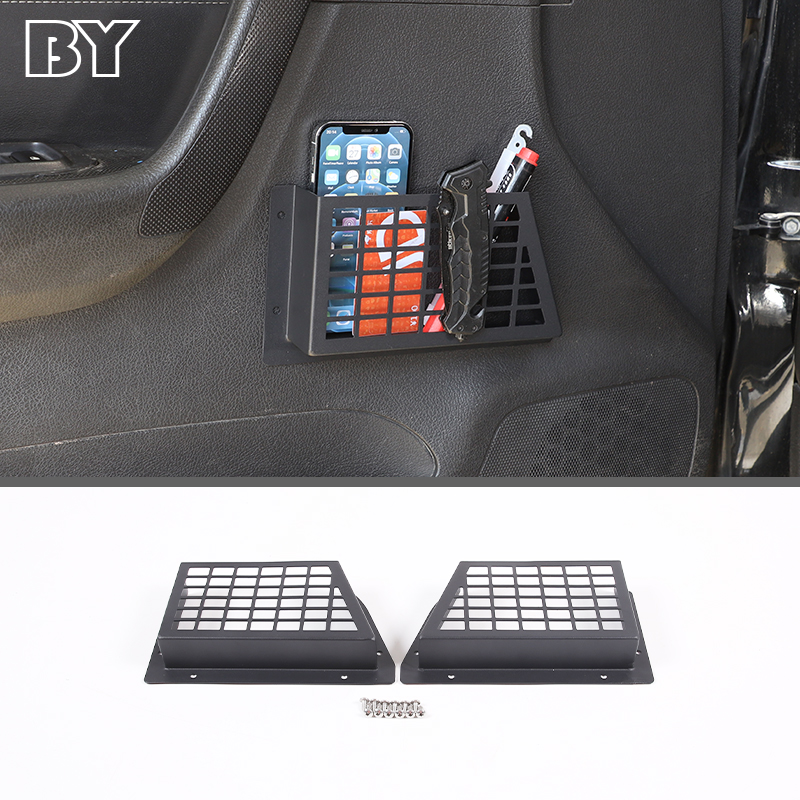 Car Front Door Storage Box Organizer Holder For Hummer H3 2005-2009 Storage Bracket Stowing Tidying Storage Interior Accessories d5e06
