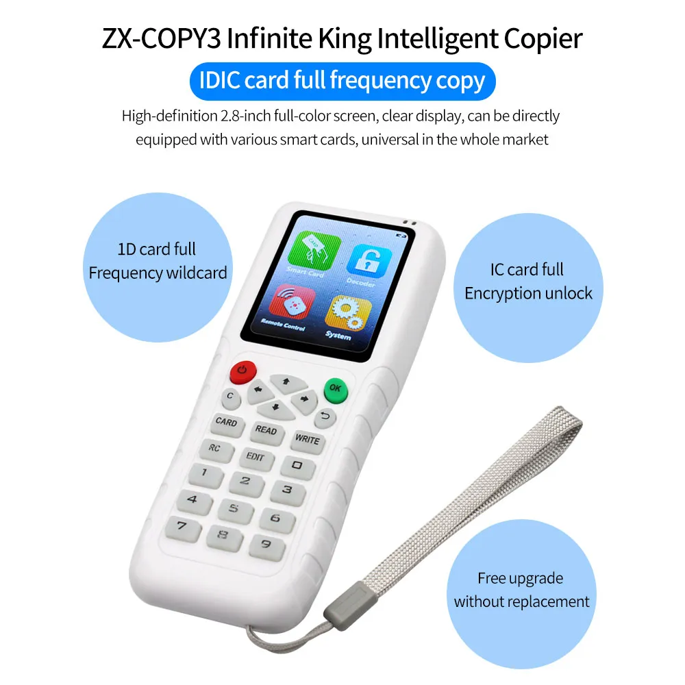 RFID Copier NFC Card Reader Writer Duplicator Cloner 125KHz 13.56 Rfid Key Fob Programmer T5577 UID Rewritable Key Cards USB