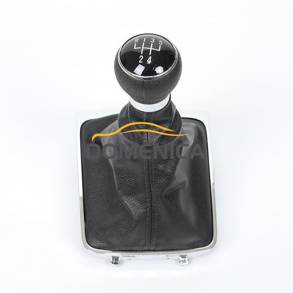 For VW PASSAT B6 2005-2012 New 5/6 Speed Manual Gear Shift Knob Lever Stick Shifter Gaiter Boot Cover Leather Car Accessories 547e0