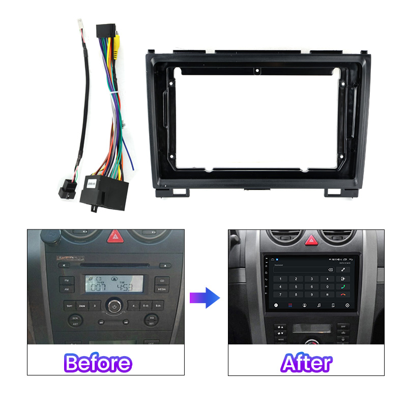 Android Car Radio Stereo Multimedia Player Dashboard Panel Frame Power Cable For Great Wall Hover Haval H3 H5 2011-2016 e2834