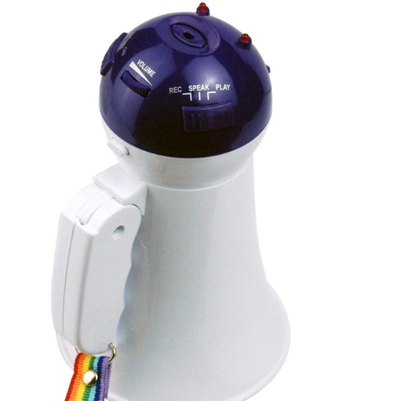 Portable Foldable Handheld Megaphone Loud Speaker Amplifier Recorder Bullhorn - view 4