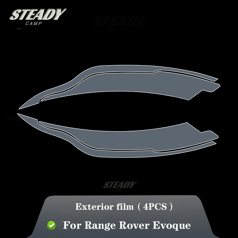For Land Range Rover Evoque 2015-2022 2023 Car Exterior Headlight TPU Protective Anti-scratch Repair Film Accessori