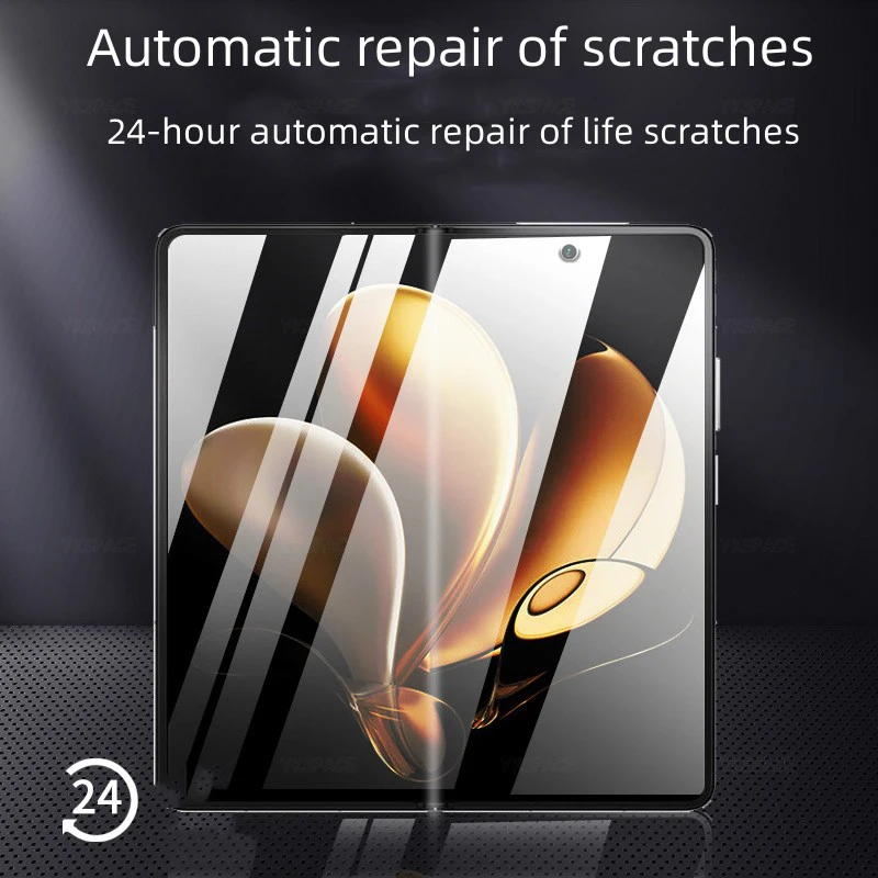 2 in 1 Inner Front Matte Hydrogel Film For Honor V Purse Magic V VS 2 V2 RSR Clear HD TPU Soft Screen Protector Anti Fingerprint