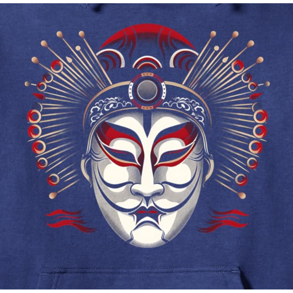 Hoodie for Mens Womens Chinese Opera Mask Intricate Cultural Design for Fans Pullover Hoodie Graphic Hoodies sweatshirt
