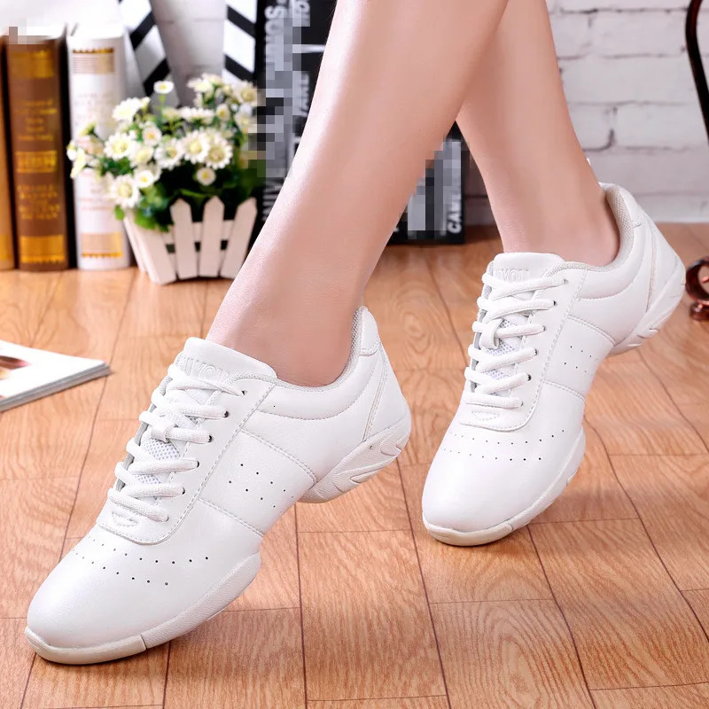 Dance Shoes Womens Modern Soft Outsole Jazz Sneakers Breathable Lightweight Womens Dance Fitness Exercise 241111