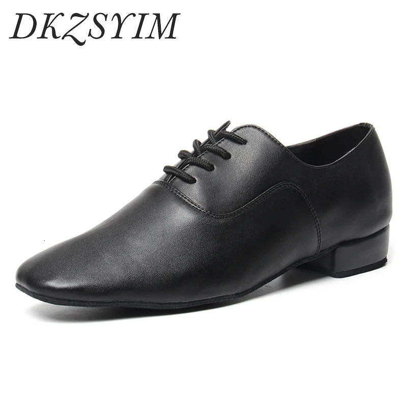 DKZSYIM mens dance shoes Latin ballroom dance shoes Modern indoor shoes Mens tango shoes Mens dance shoes 241111