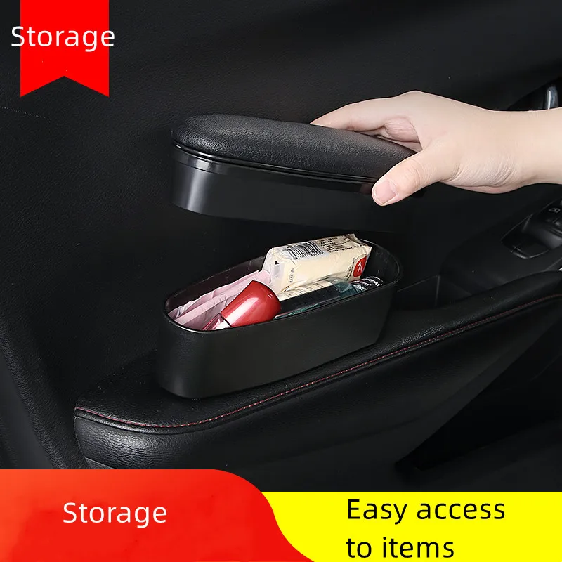 Car elbow bracket, armrest, storage box for car, main driver's door, arm heightening box, car interior