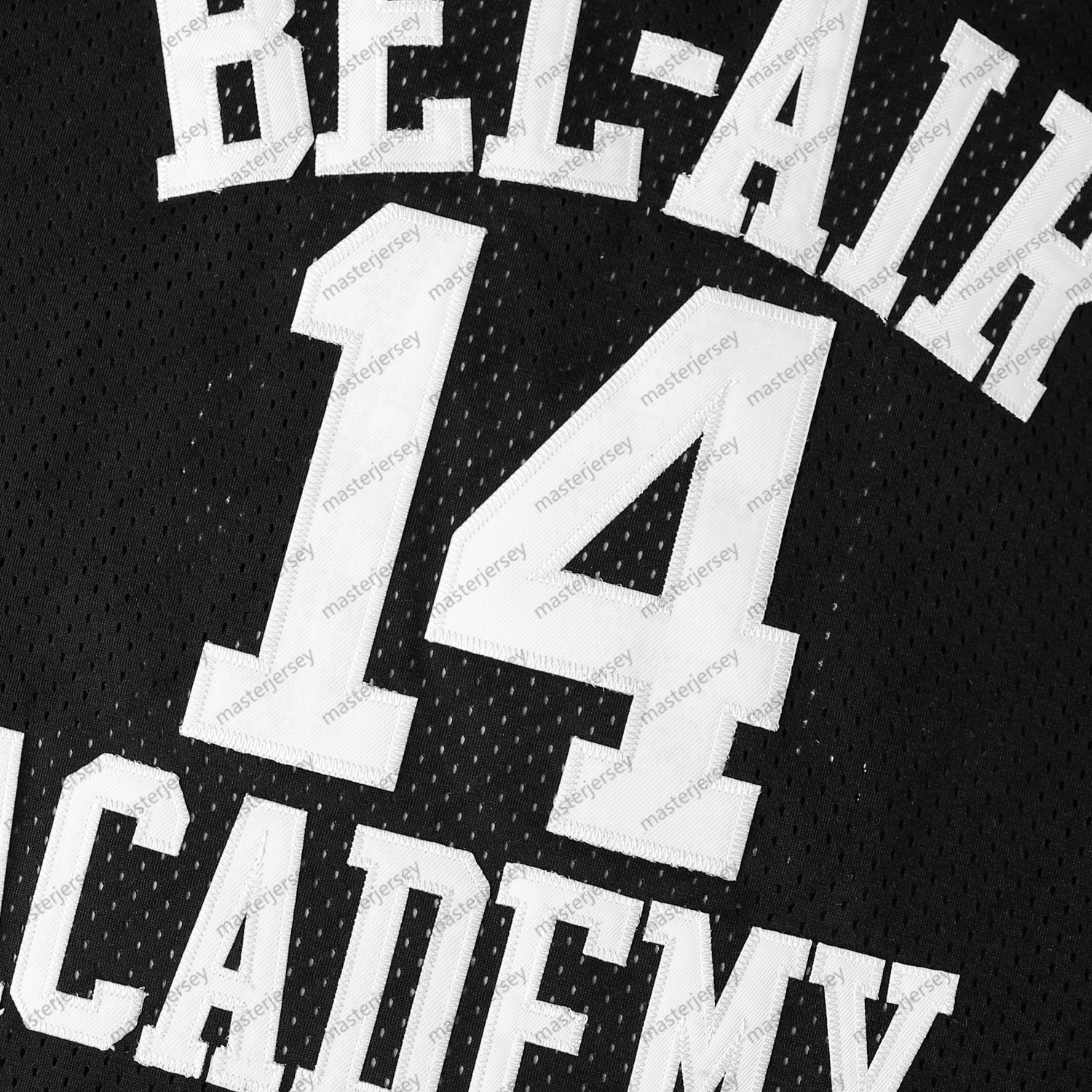 #14 SMITH Men's Basketball Jersey Sweatshirt - Embroidered Movie Mesh Letters & Numbers, Crew Neck Sleeveless Training Vest, Loose Fit Athletic T