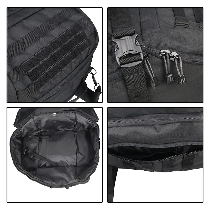LQARMY 60L 80L Camping Backpack Mens Tactical Backpack Molle Hiking Climbing Rucksack Sports Fitness Backpack 241112