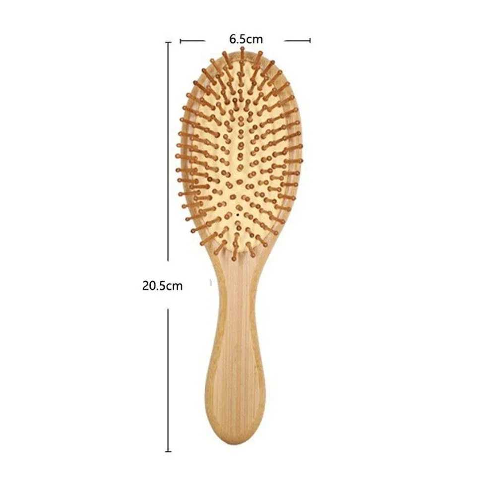 Pcs bamboo comb baby massage air bag comb care air cushion comb solid wood bamboo material comb pointed tail wide tooth comb W241112