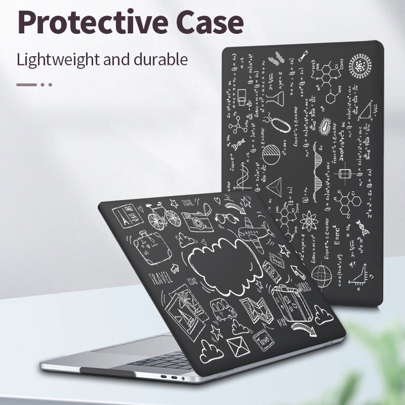 Laptop Case For book Air Pro 13/14/15/16 inches Brushed Protective case 2023 A2941 A2779 A2780 Black Hard Shell M1 M2 26a8a