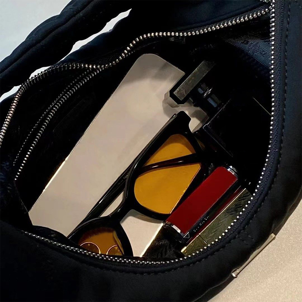 Women Vintage Underarm Bag Versatile Zipper Hobos Small Shoulder Bags Purse Casual Soft Satchel Bag Trendy Daily Dating Bag