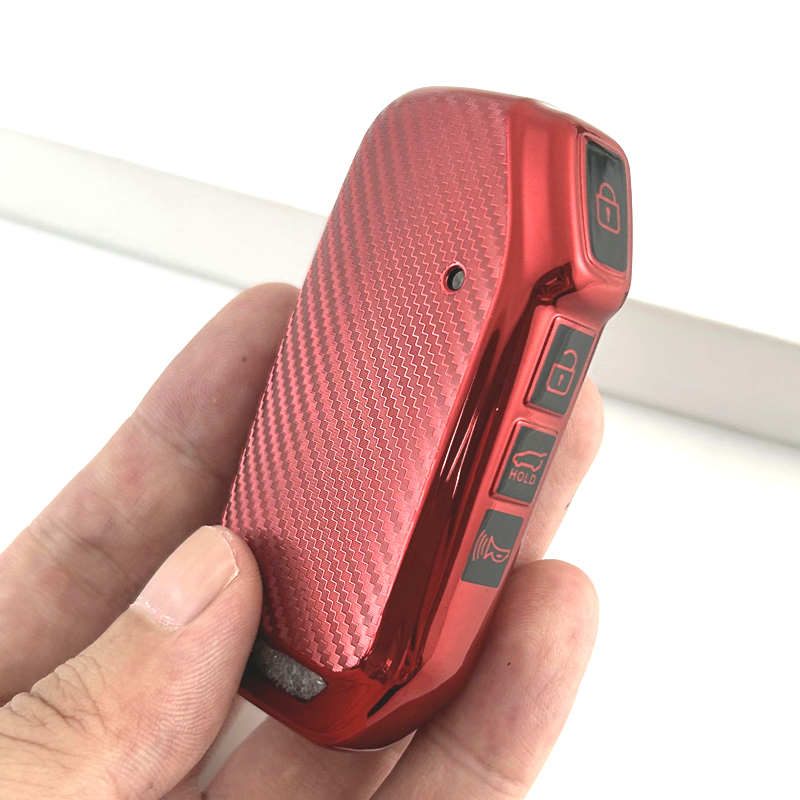 4 Buttons TPU Car Key Case Cover Shell Fob for KIA Sportage R GT Stinger Sorento Ceed Cerato Forte Niro Soul Telluride Keyless