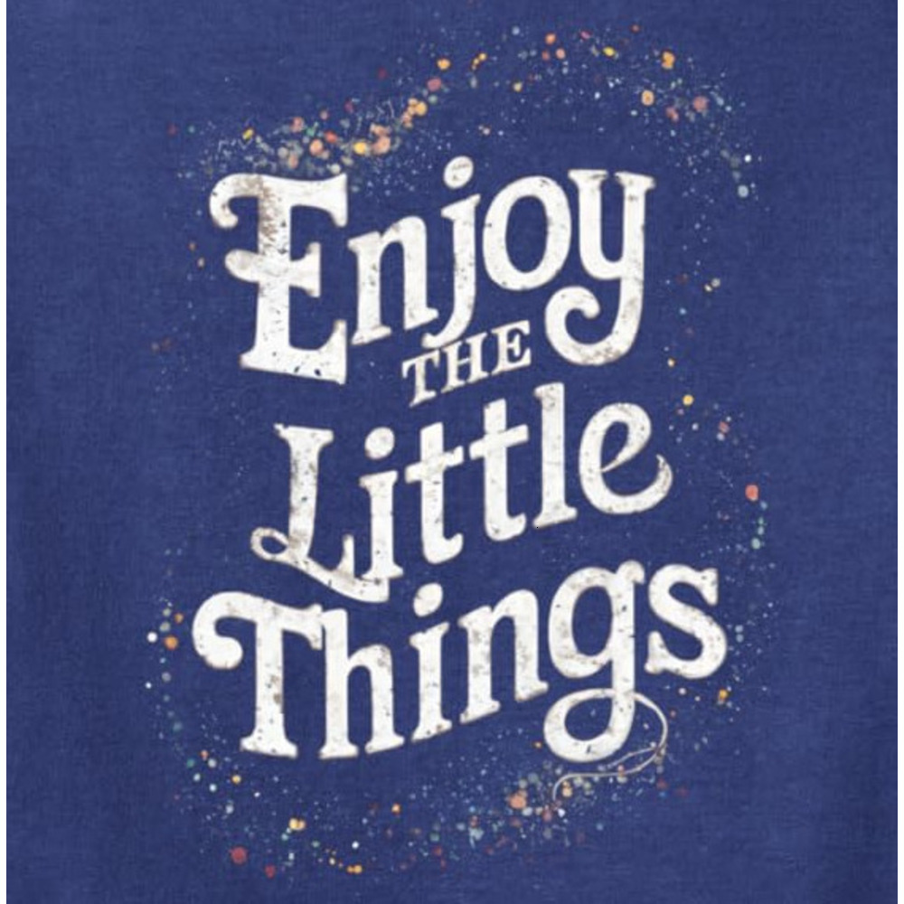 Hoodie for Mens Womens Little Things Happy Inspirational Quote Distressed Design Pullover Hoodie Graphic Hoodies sweatshirt