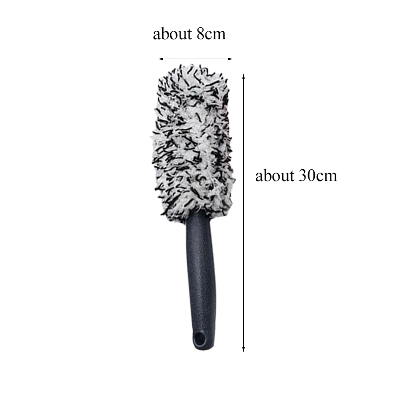 Car Wash Accessories Non-Slip Handle Car Wash Super Brush Plush Premium Wheels Brush Easy To Cleaning Rims Spokes Wheel Barrel 77571 5 25be5