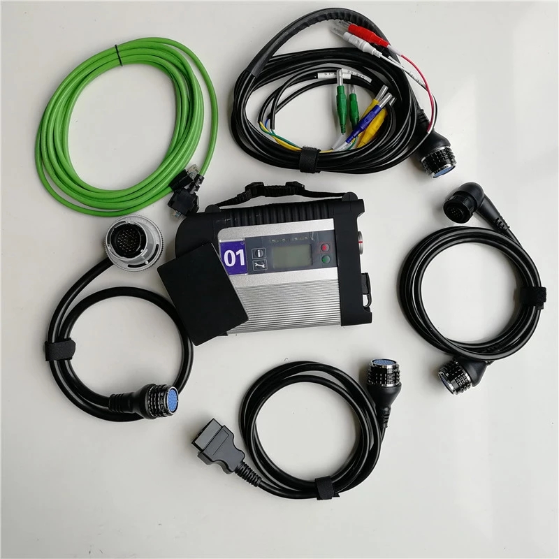 MB Star Diagnosis C4 Accessories Connect 4 SD Scanner for Mercedes Cars with 12/2023 Software SSD OBD Diagnostic Tool