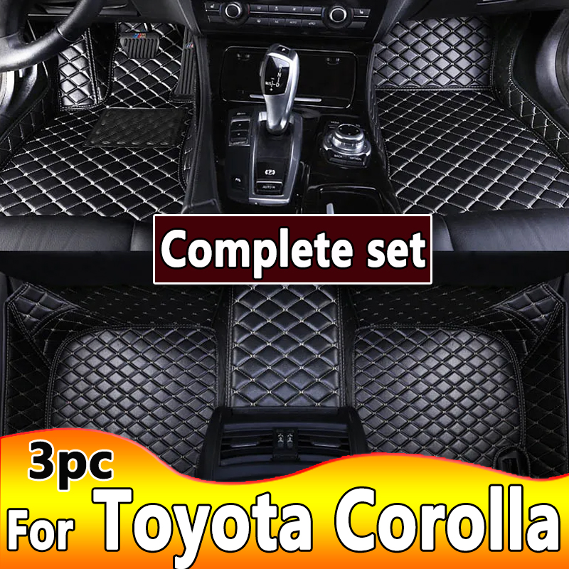 Car Floor Mats For Toyota Corolla E210 210 2023 2022 2021 2020 2019 Auto Accessories Custom Covers Waterproof Anti dirty Rugs