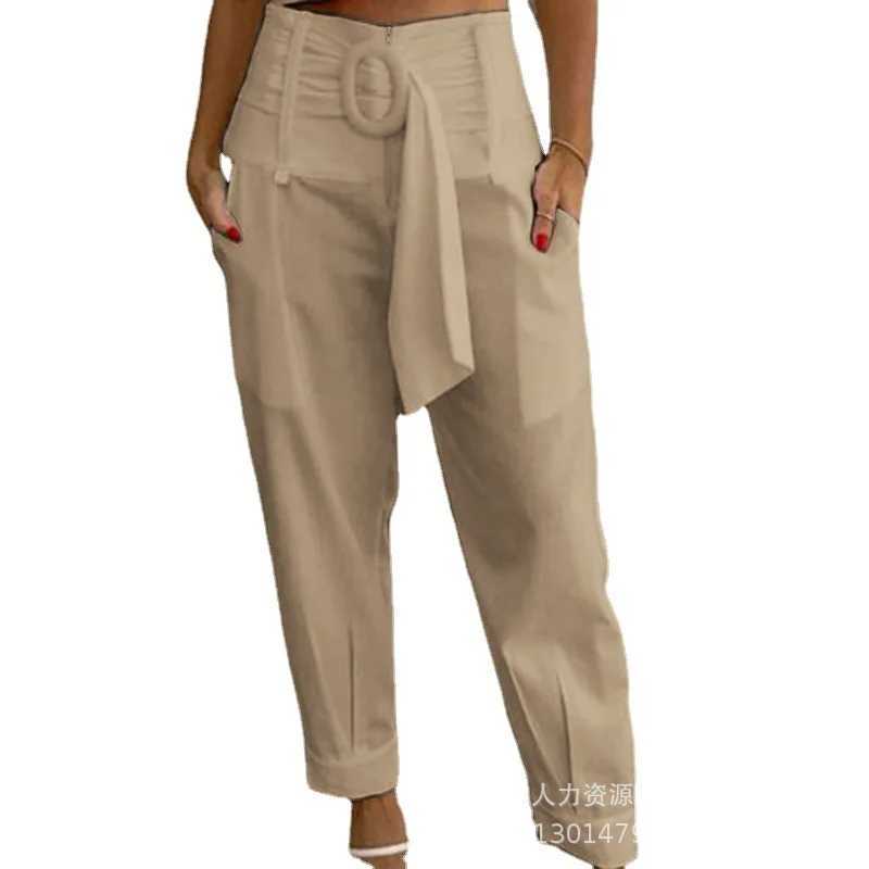Trouser Wen White Wide Lace Casual Pants M241111