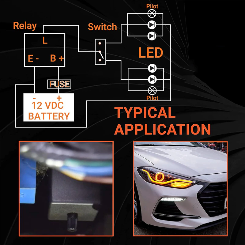 12V 3 Pin CF-13 CF-14 JL-02 LED Flasher Blinker Automobile Turn Signal Light Relay Motorcycle Switch