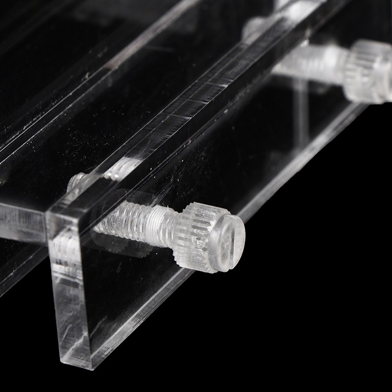 1PC Aquarium Clear Fish Tank LED Light Holder Lamp Fixtures Support Stands Hang Box Aquatic Fish Tank Lighting Accessor
