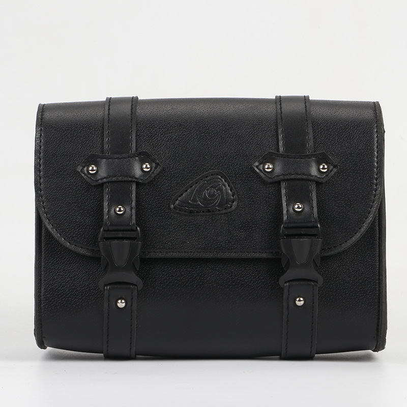 Motorcycle For Harley Retro Motor Vehicle Universal Side Lage Multifunctional Rear Seat Waterproof Hanging Bag Storage