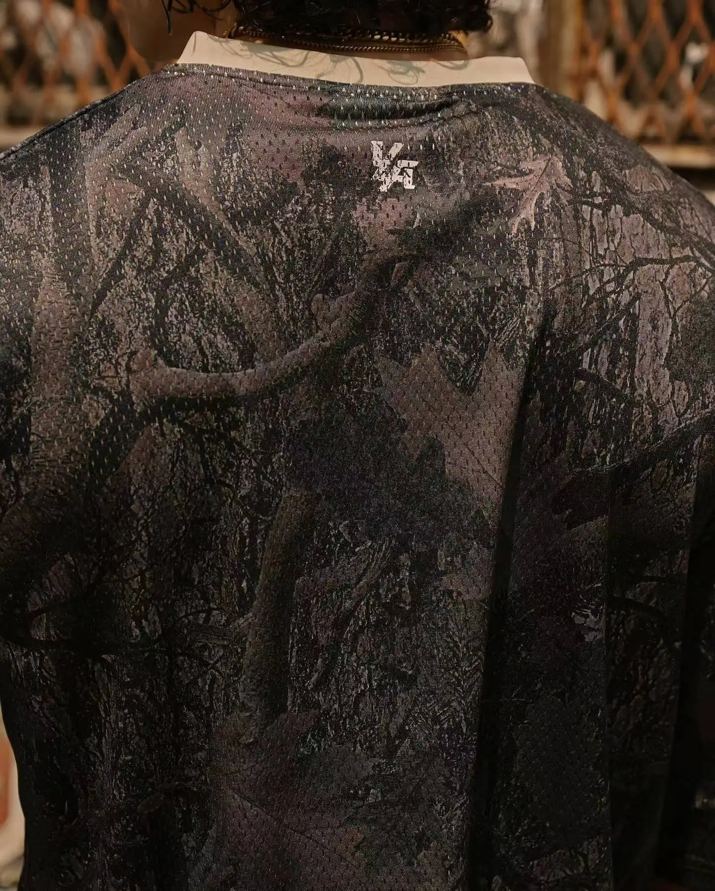 American style mens casual oversized T-shirt for summer sports and fitness quick drying breathable mesh short sleeved T-sh 241112