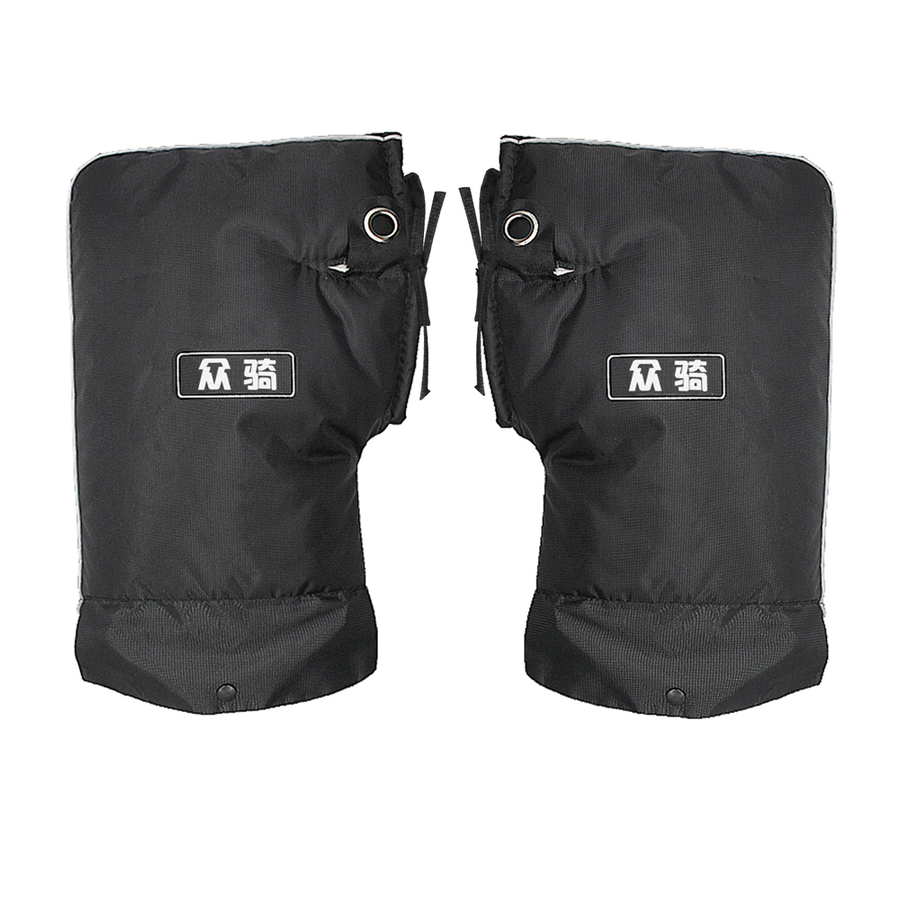Motorcycle Handlebar Muffs Windproof Winter Motorcycle Gloves Waterproof Hand Protector Thickened Handle Bar Cover Soft S25118