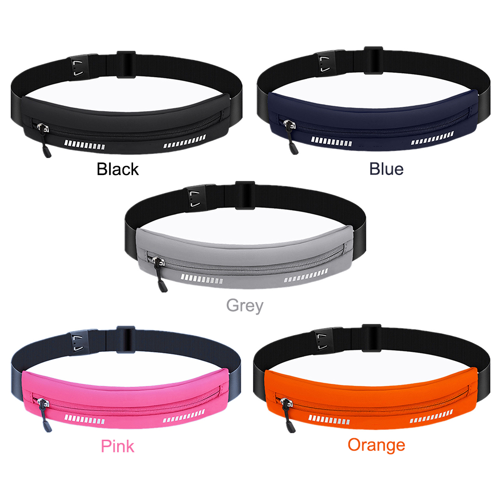 Item Storage Bag Waterproof Lightweight Running Belt Waist Pack Portable Breathable Reflective Design Sports Accessories