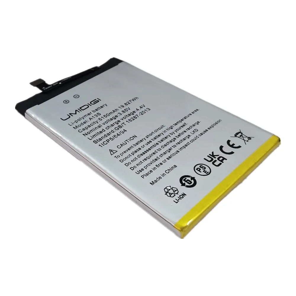 2024 Years New 100% Original Battery For UMI Umidigi A13 / A13 Pro A13S F3 F3S F3SE 5150mAh High Quality Phone Bateria Battery