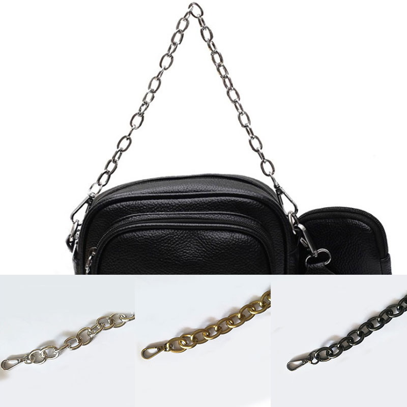 Bag Accessory Bag Strap 30cm Replacement Metal Chain For Handle Bag Handbag Antique Bronze Sier Golden DIY Accessories b03cc 5