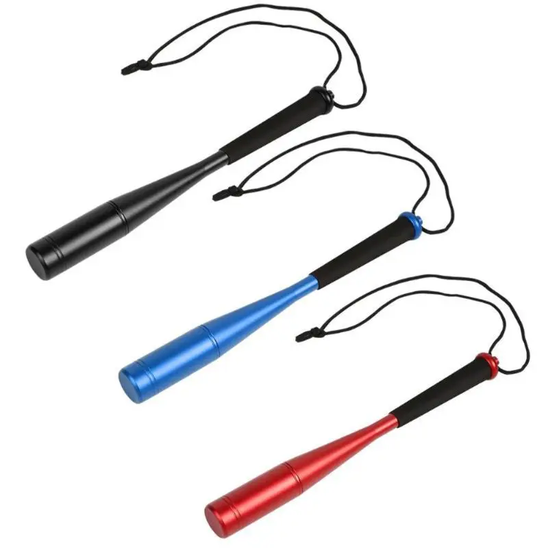 Aluminum Alloy Fish Hammer Fish Stick with EVA Handle Woven Rope F2TC
