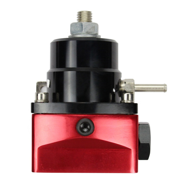 Universal Adjustable Pressure Regulator With Gauge+AN6 Fuel Line Hose+Fittings End Kit