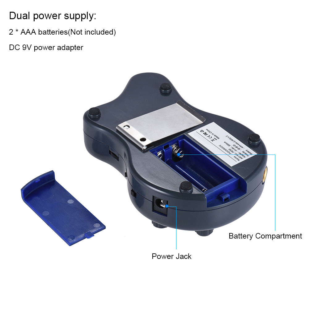 Guitar Multi-effects Processor Portable Effect Pedal DC 9V new Adapter Headphone out and AUX 2025 in 15 Effect 40 Tuning Function