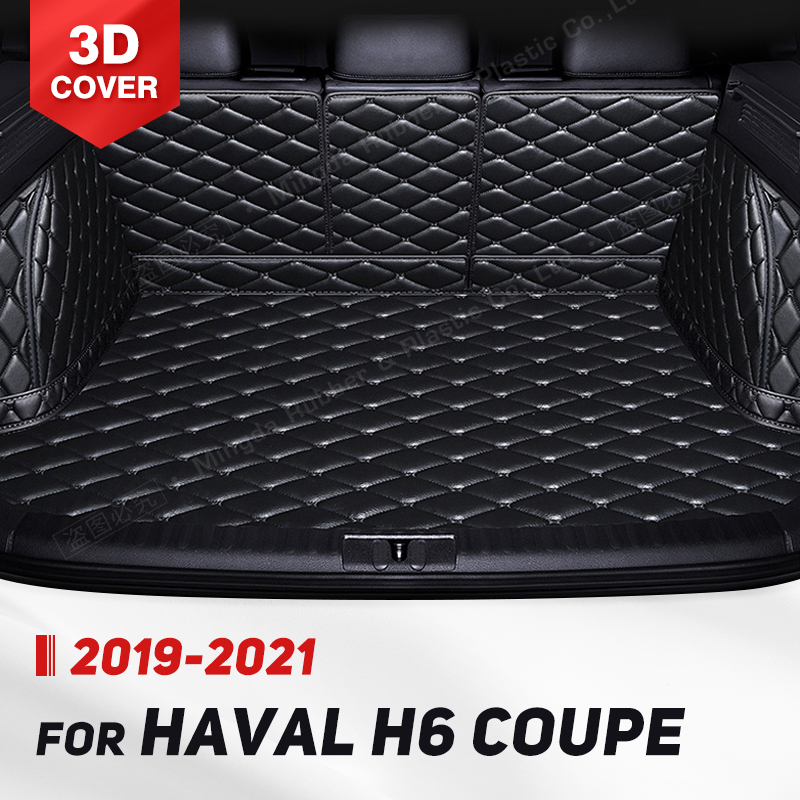 Auto Full Coverage Trunk Mat For HAVAL H6 2019-2021 20 Car Boot Cover Pad Cargo Liner Interior Protector Accessories 2f0f9
