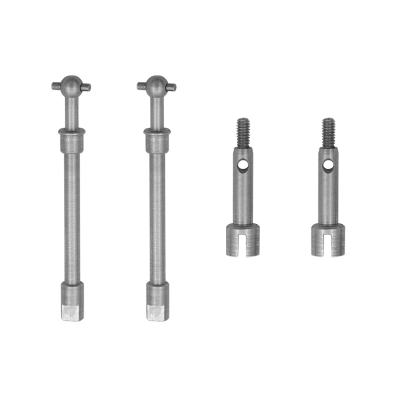For Axial Scx24 90081 Model Car Replacement Front And Steering CVD Dog Bone Cup Axle Rear Drive Shaft