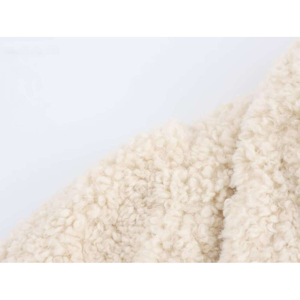 shanshi fur coat women autumn lazy style artificial fur lambhair coat jacket for women