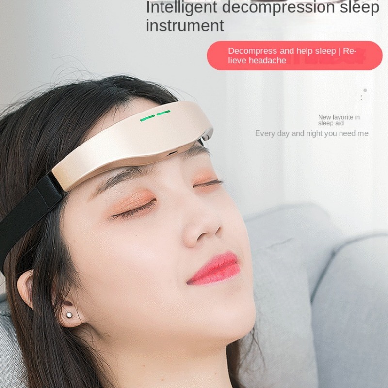 Head Massager Electric Headache And Migraine Relief Physiotherapy Antiestres Insomnia Relax Therapy Sleep Monitor Health Care