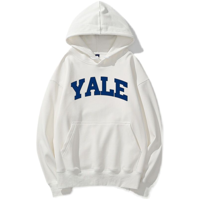 Yale University YALE Printed Hoodie Unisex Cool Casual Long Sleeve Hoodie