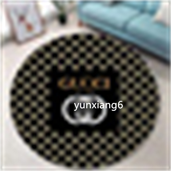 Luxury handmade circular carpet designer carpet living room high bedroom bedside carpet computer chair floor mat multiple specifications and colors