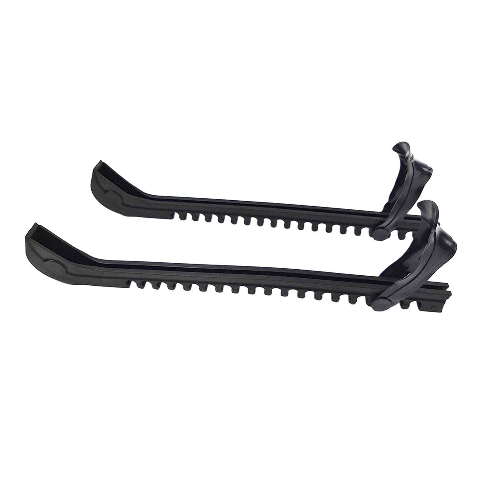 2x Ice Skate Guards Hockey Accessories Soft Adjustable Buckle Ice Figure Skating Skates Boots Accessories Ice Skating Protector